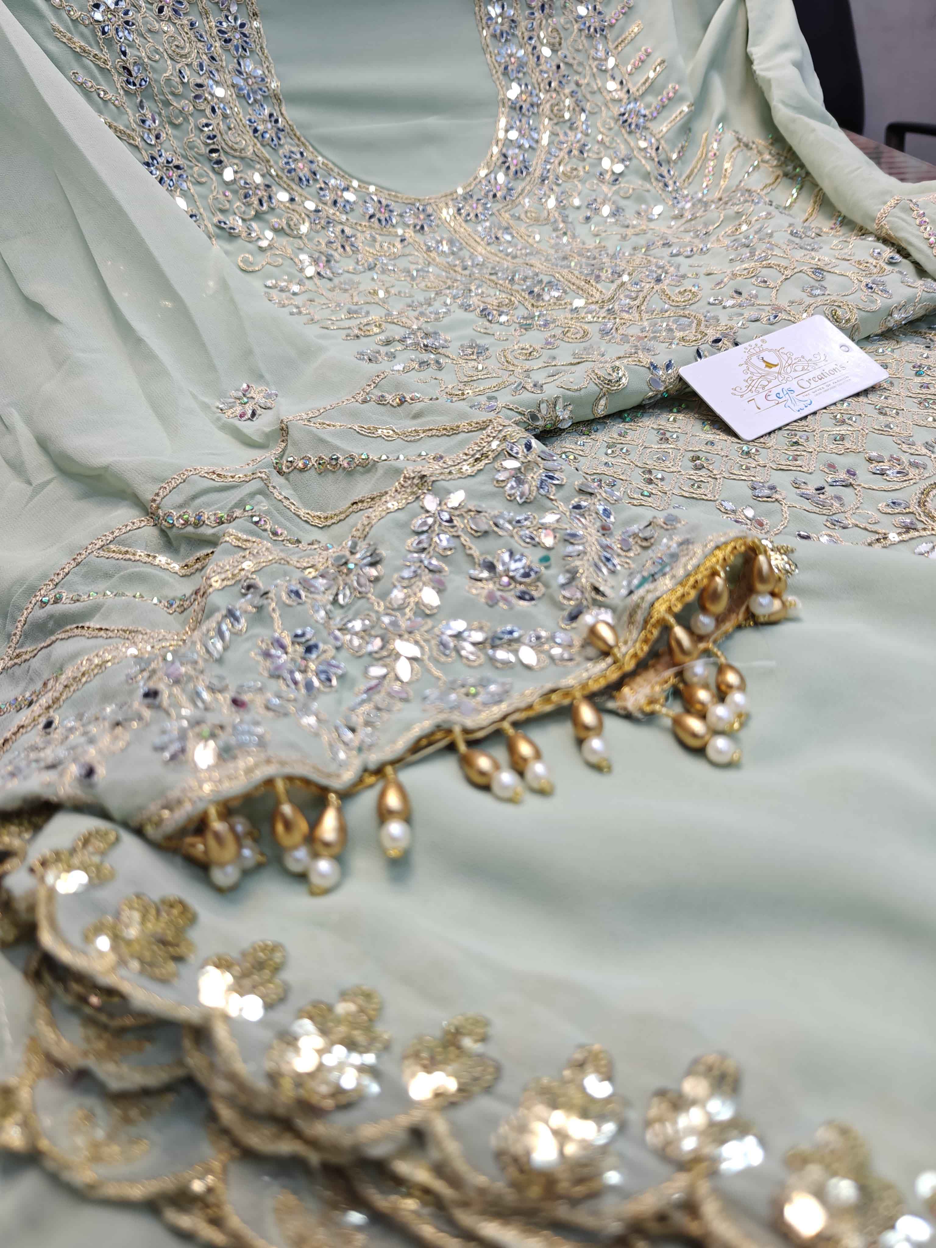 DIVINE MESSENGER | Divine Fab Latest Ladies Suits | Georgette with absolutely gorgeous embroidery, sequins, coding &