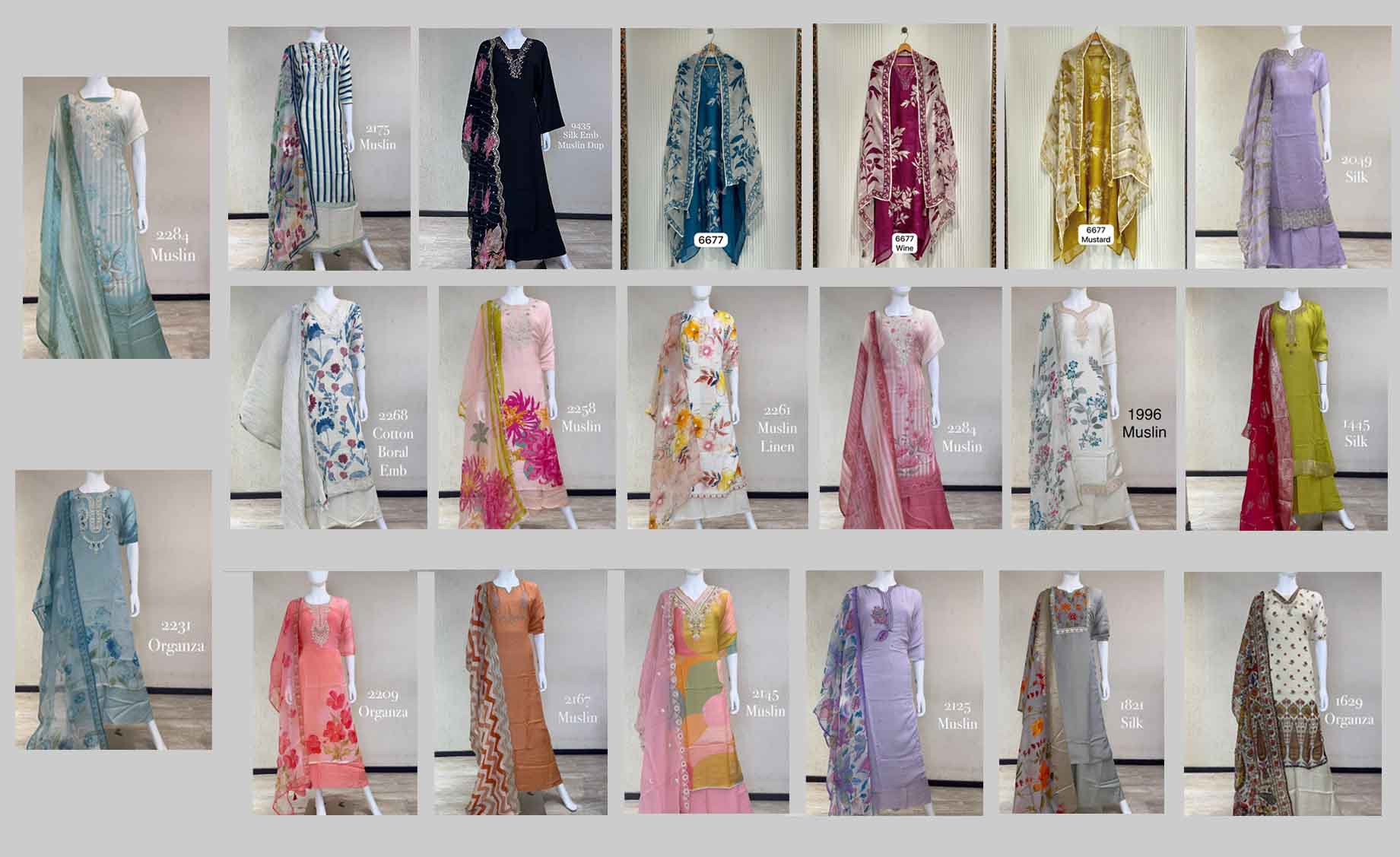 DIVINE MESSENGER | Divine Fab Latest Ladies Suits | embroidered slik jacquard suits with Dupatta