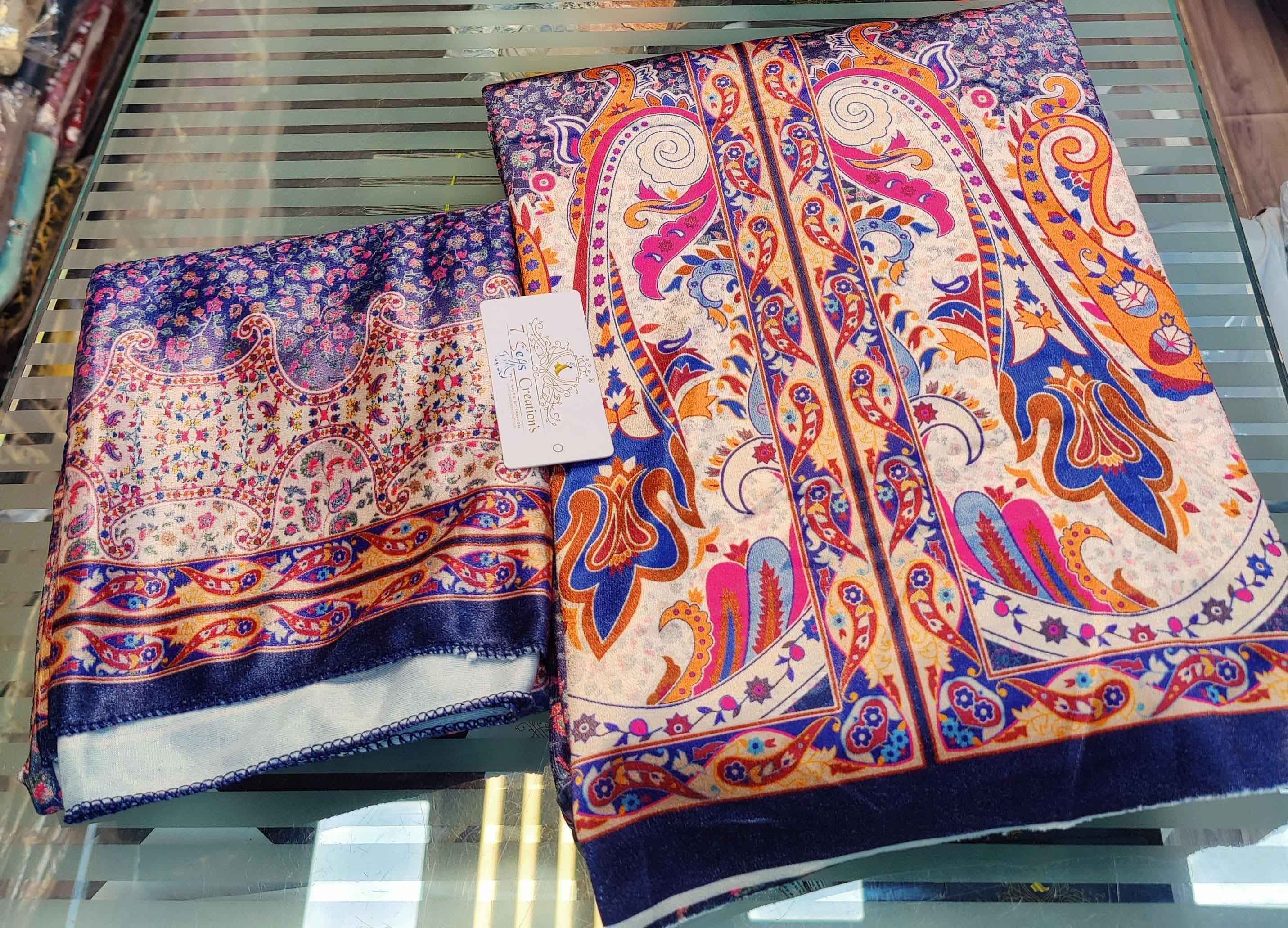 DIVINE MESSENGER | 02 Divine Fab Latest Ladies Suits | will micro velvet with digital printing