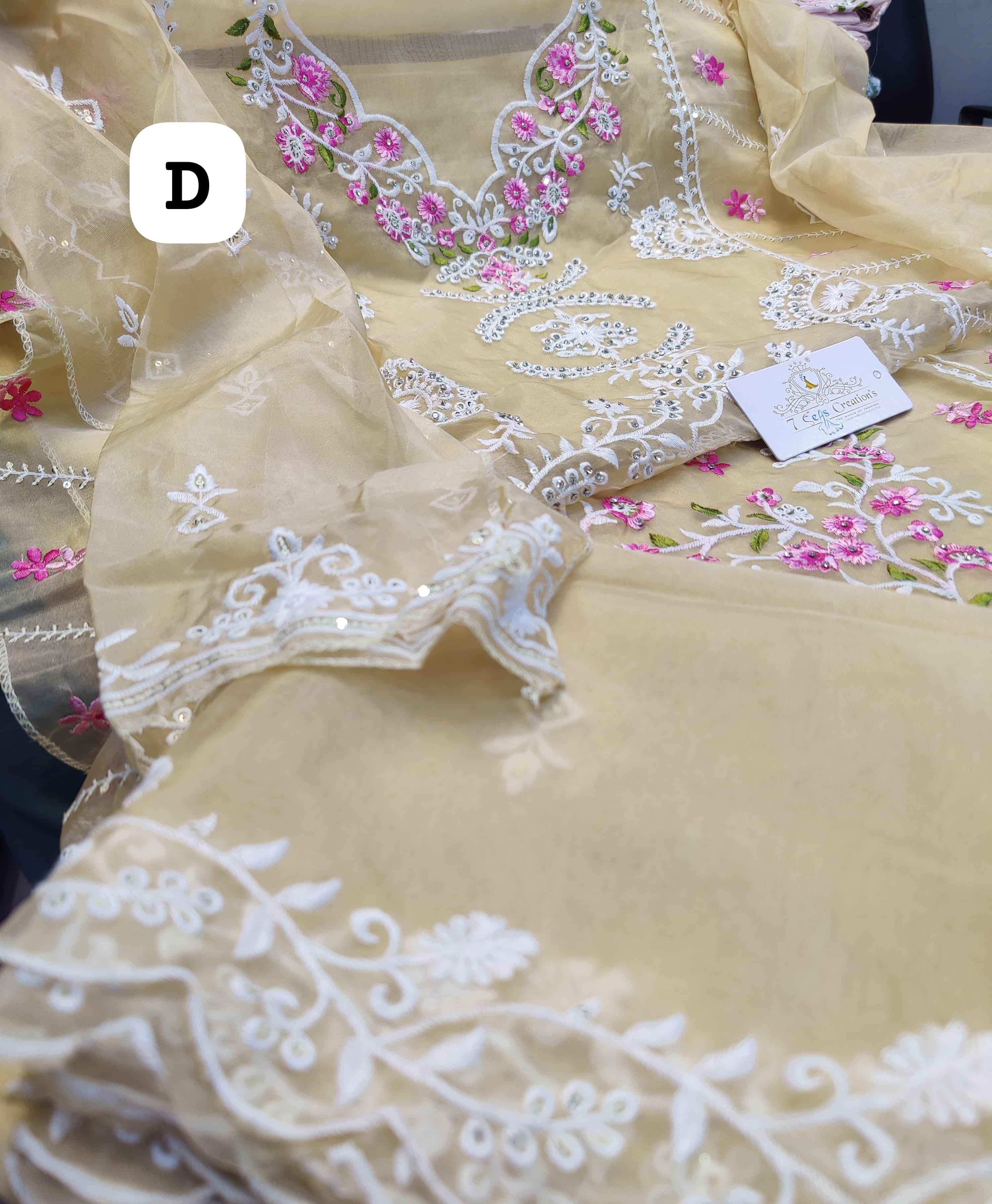 DIVINE MESSENGER | Divine Fab Latest Ladies Suits | Santoon  Embroidery & sequins work on sleeves as well