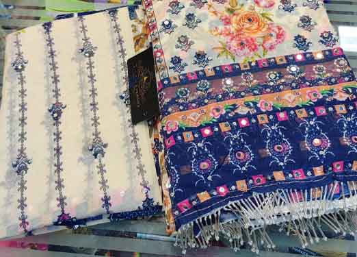 beautiful digital printing Soft organza enhance