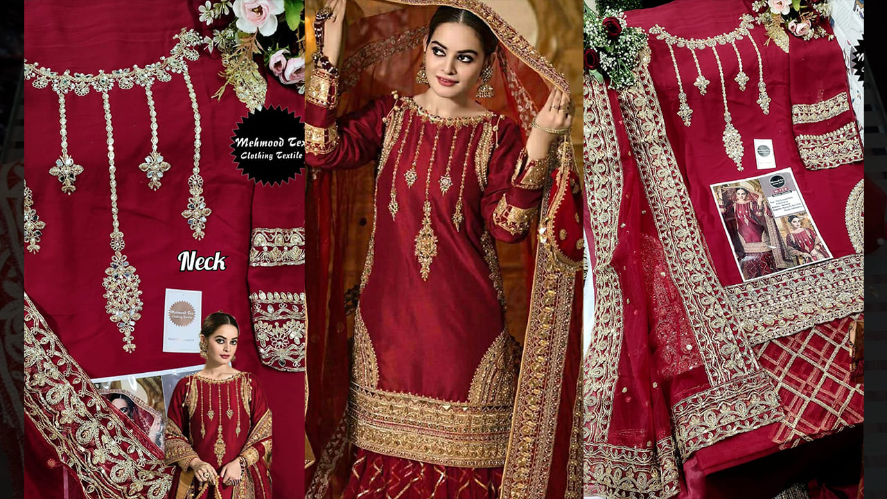 Divine Fab Latest Suits | Fox Georgette With Heavy Embroidery Work Pearl & Real Glass Work