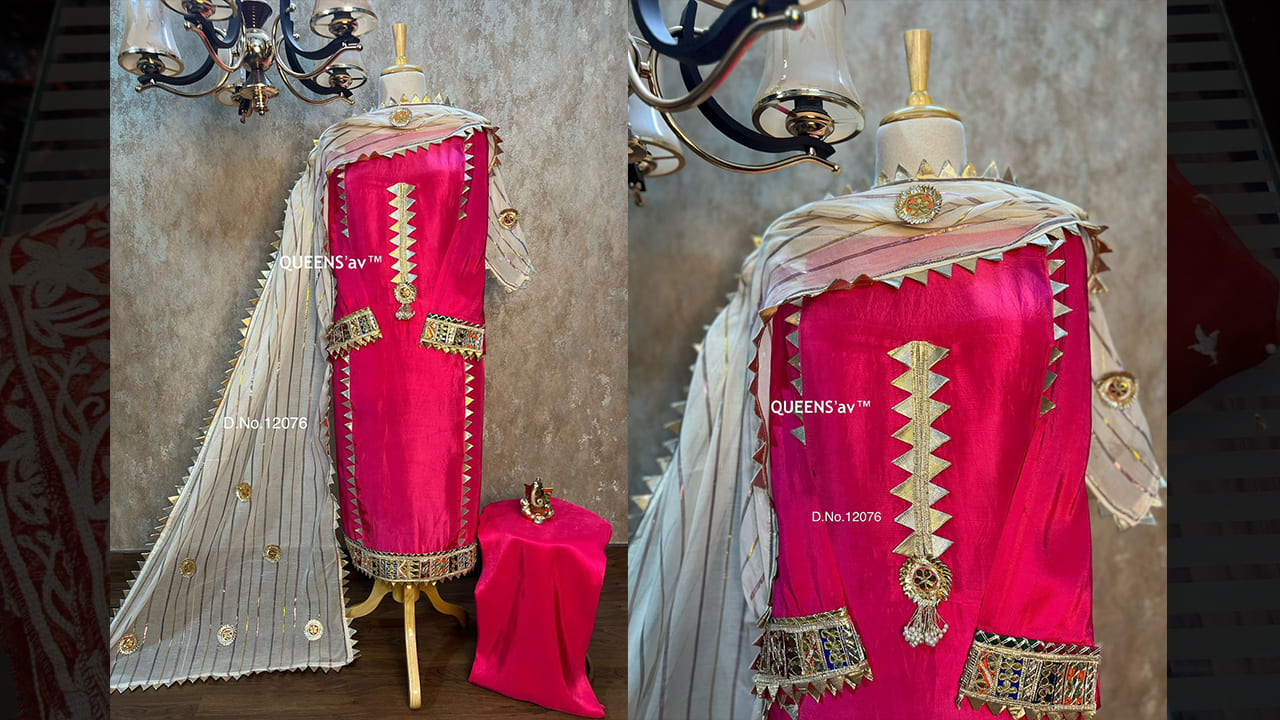 QUEENS'av Suits | Pure Mul Cotton Silk Shirt | Full Size | Magenta in Colour #suits