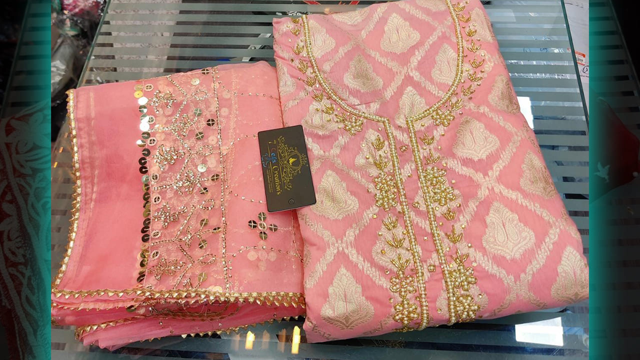 7Seas Creation's Latest Suits | Banarasi Silk With Beautiful Weaving All Over