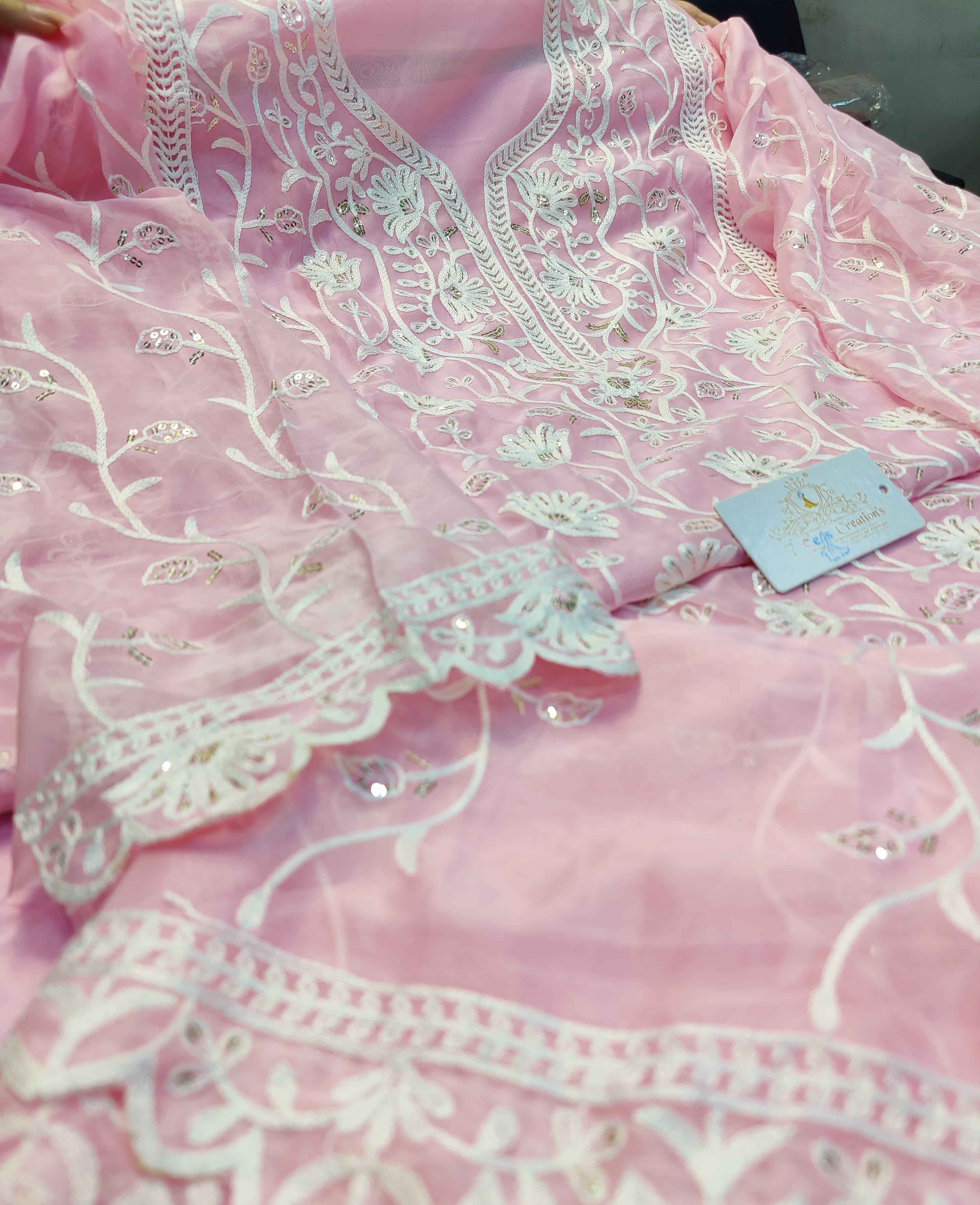 DIVINE MESSENGER | 03 Divine Fab Latest Ladies Suits | Soft organza with   heavy embroidery & beautiful