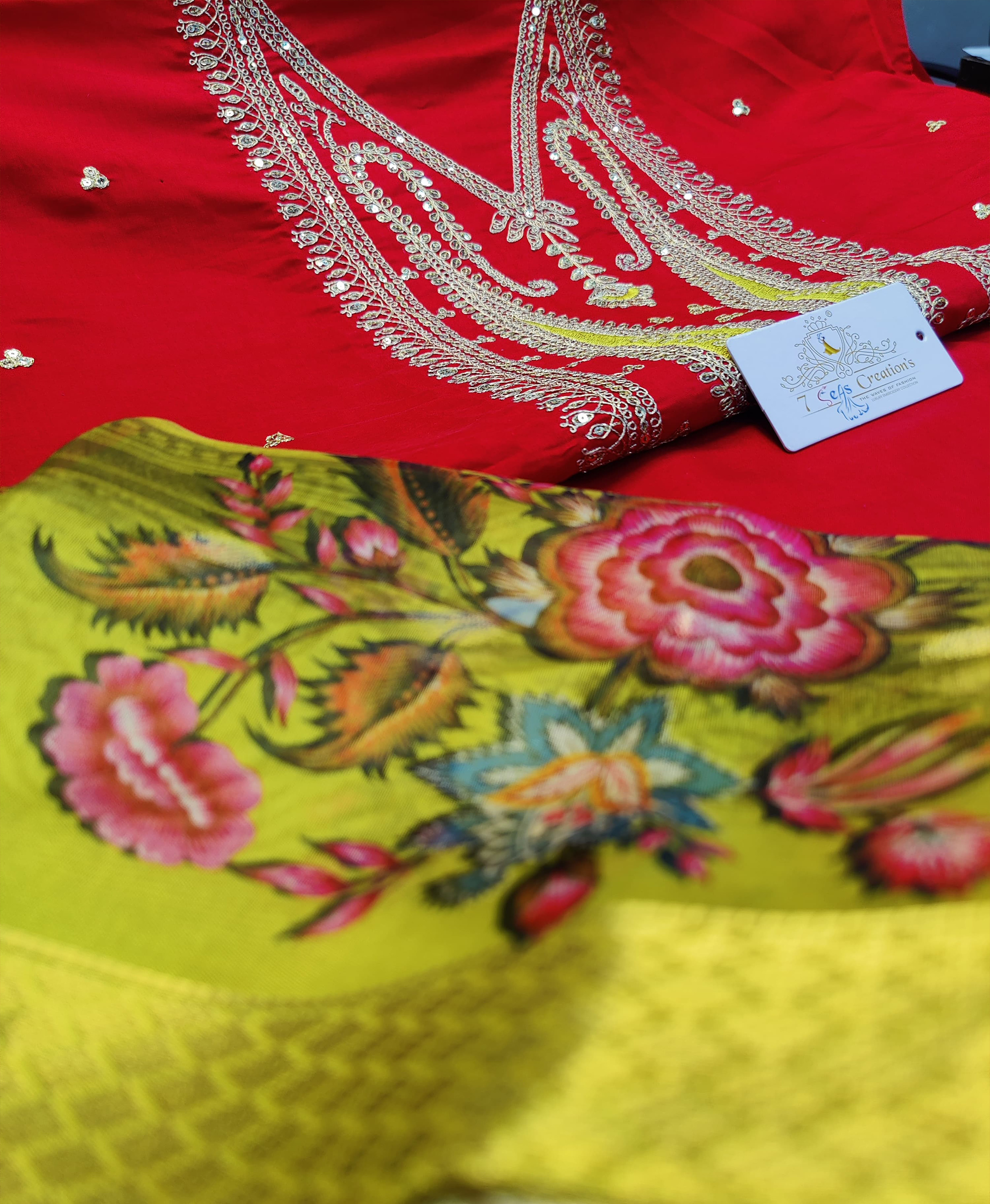 DIVINE MESSENGER | 03 Divine Fab Latest Ladies Suits | Multi-colored embroidery, coding & sequins work