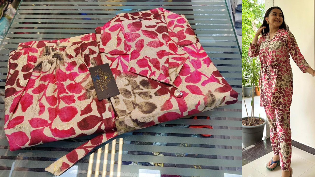 7Seas Creation's Latest Suits | Stitched Pure Muslin With Beautiful Digital Printing All Over