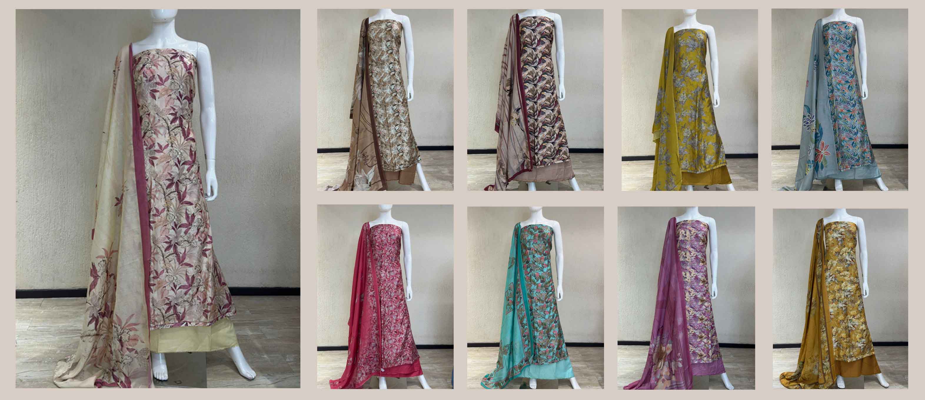 DIVINE MESSENGER | Divine Fab Latest Ladies Suits | pure muslin digital print work Dupatta pure muslin digital print