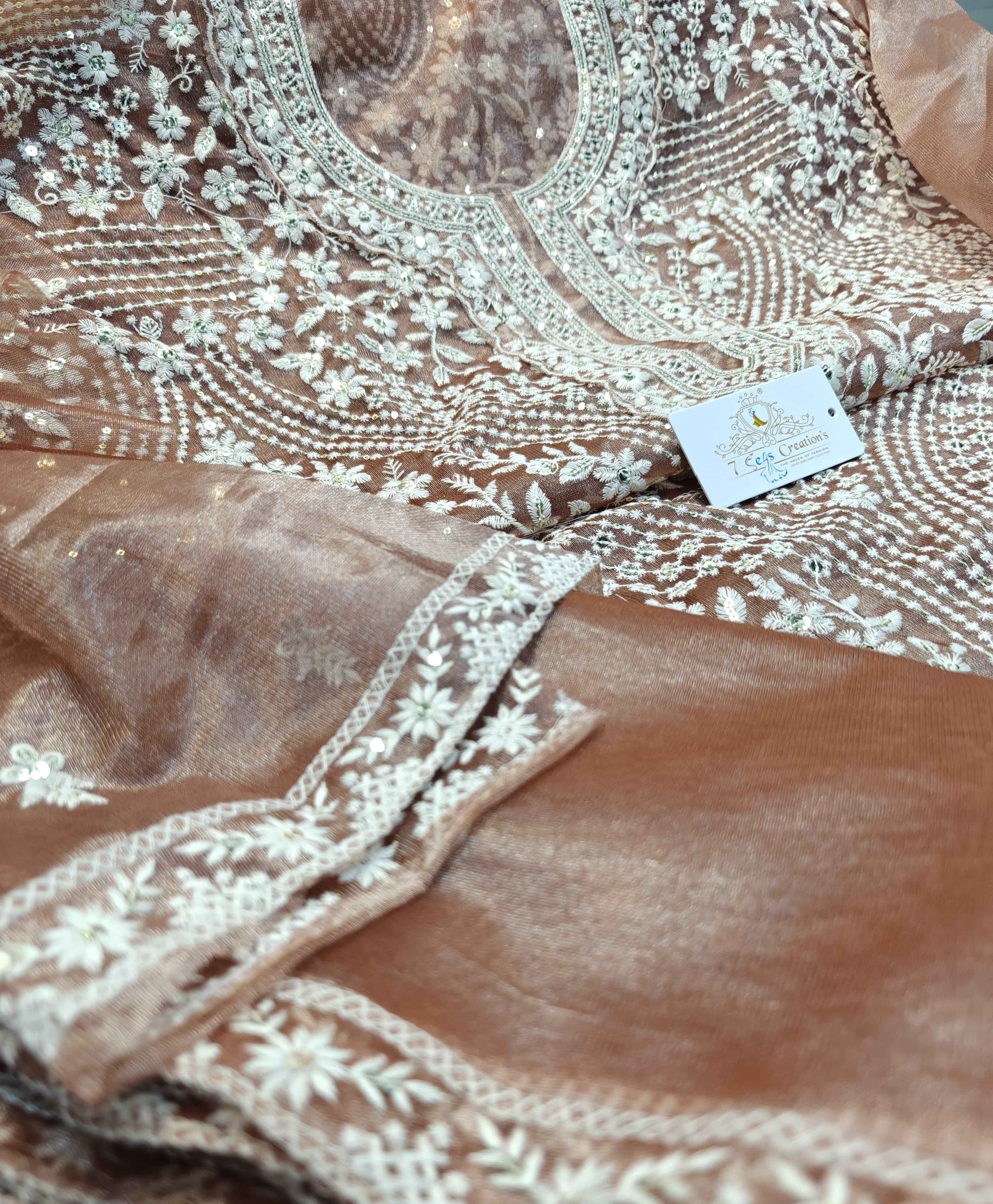 DIVINE MESSENGER | Divine Fab Latest Ladies Suits |  beautiful & heavy embroidery with sequins Twill net