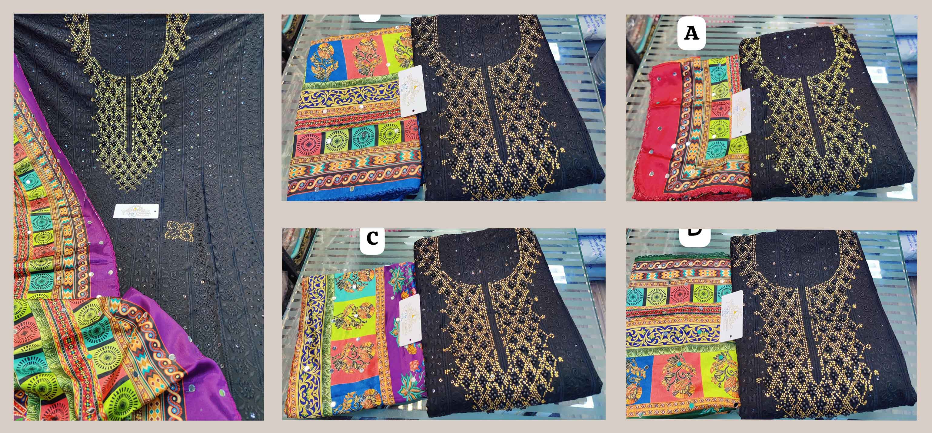 DIVINE MESSENGER | Divine Fab Latest Ladies Suits | beautiful embroidery & heavy Jarkan work on neck