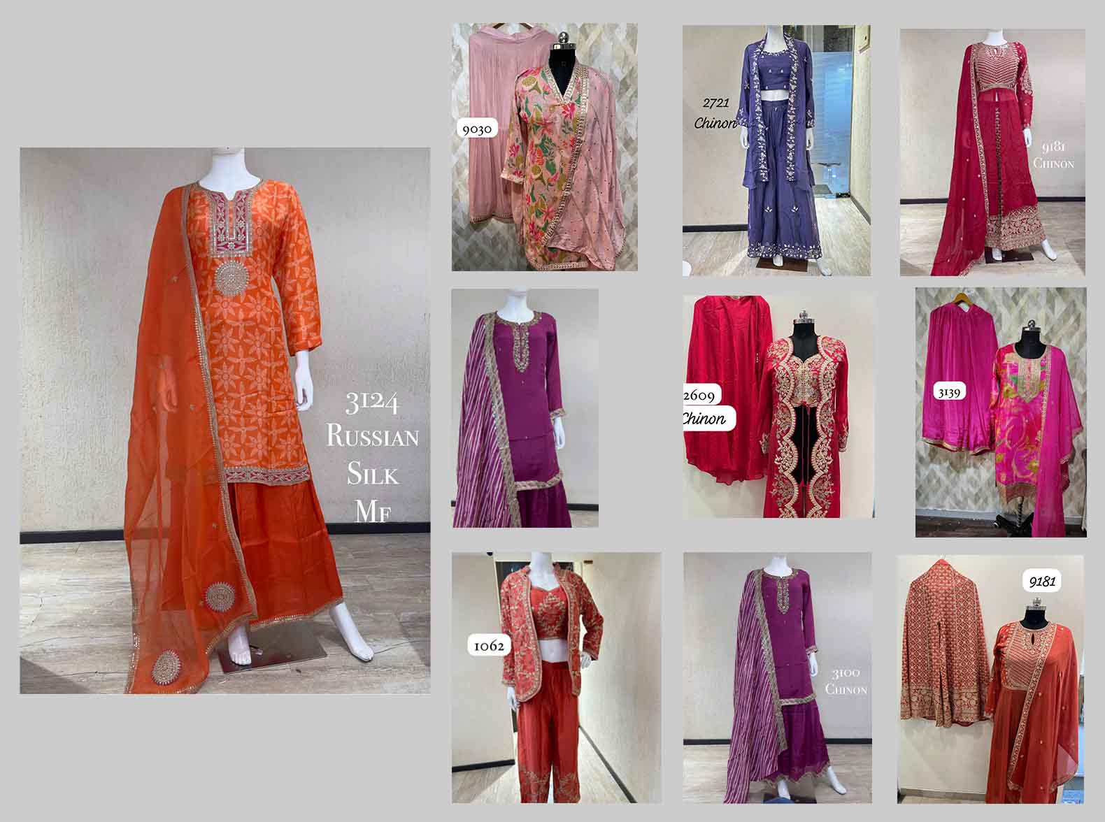 DIVINE MESSENGER | Divine Fab Latest Ladies Suits | This Suit size 9181 - 4885 L xxl 3100 - 4440 m L xxl