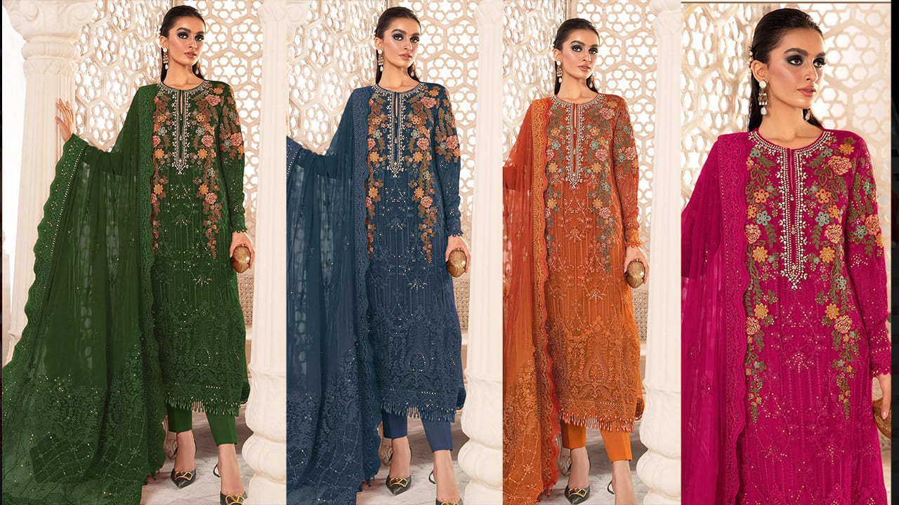 Ramsha Latest Ladies Suits | Embroidery Suits | New Collection