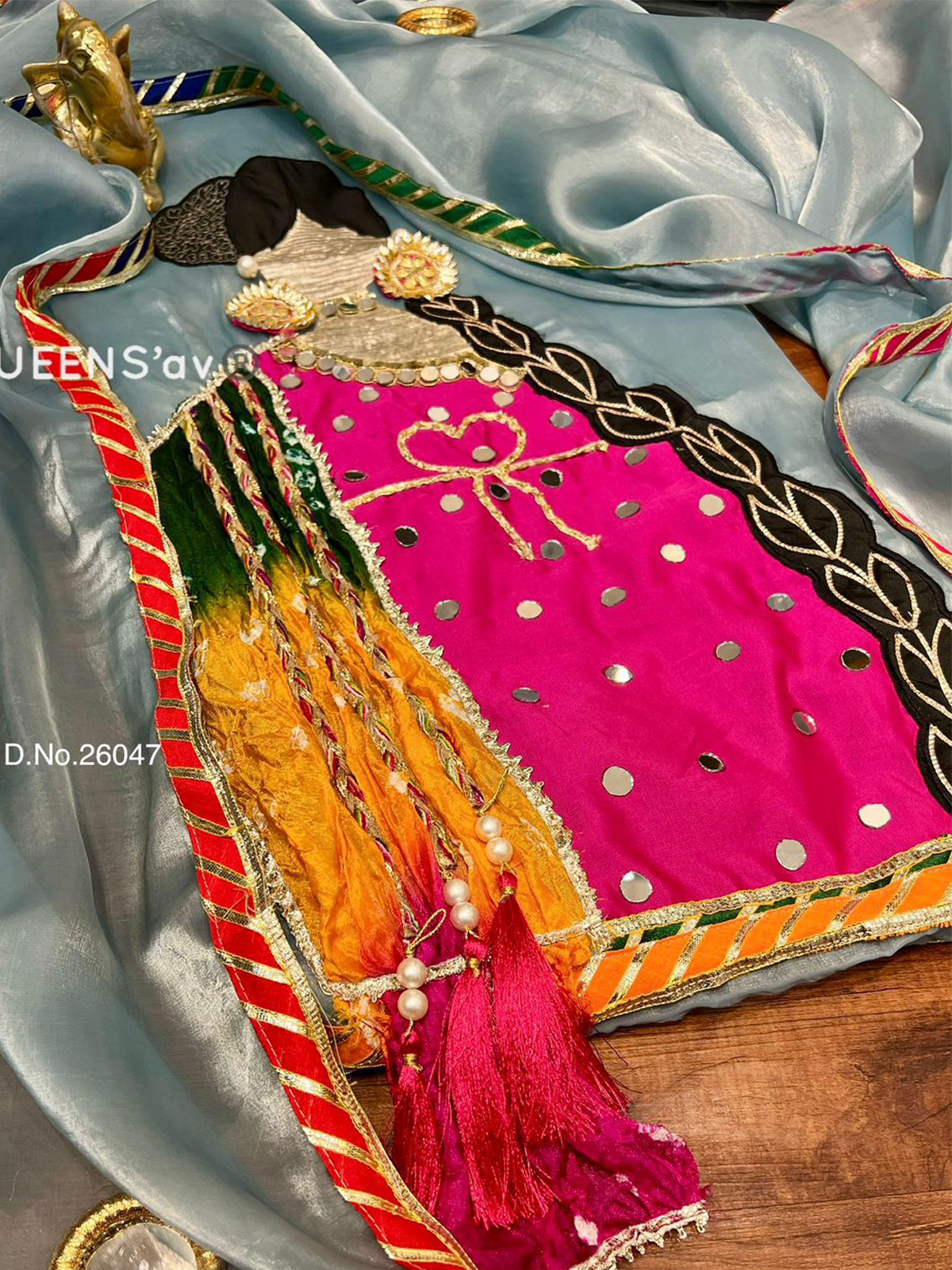 DIVINE MESSENGER | Divine Fab Latest Ladies Suits | Pure shimmer organza shirt full size beautiful doll concept