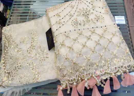 Beautiful work absolutely gorgeous embroidery diamonds embroidery & sequins work -1