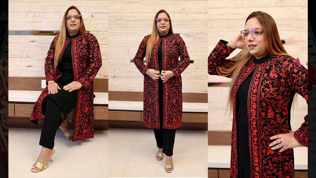 Divine Fab Latest Ladies Suits | Beautiful Three Piece Woollen Set | Sleeveless Woollen Inner