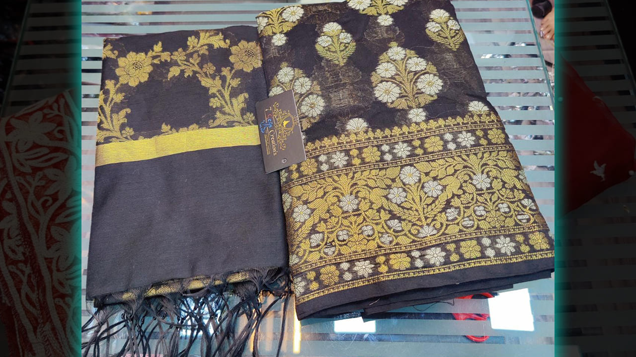 7 Seas Creation's Suits | Pure Banarasi Silk With Beautiful Dual Colour & Heavy Weaving All Over