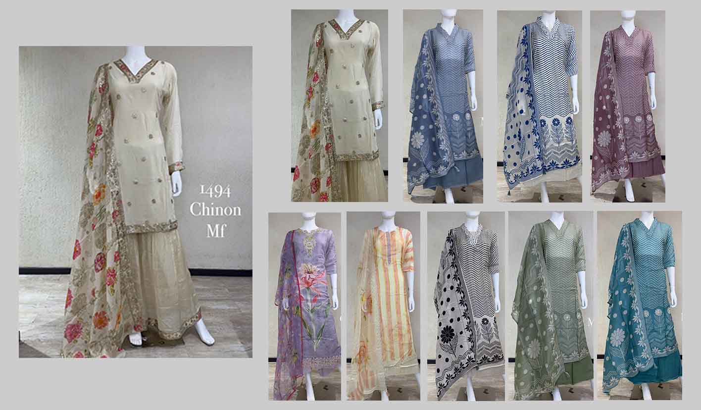 DIVINE MESSENGER | Divine Fab Latest Ladies Suits | chinon muslim suits with dupatta