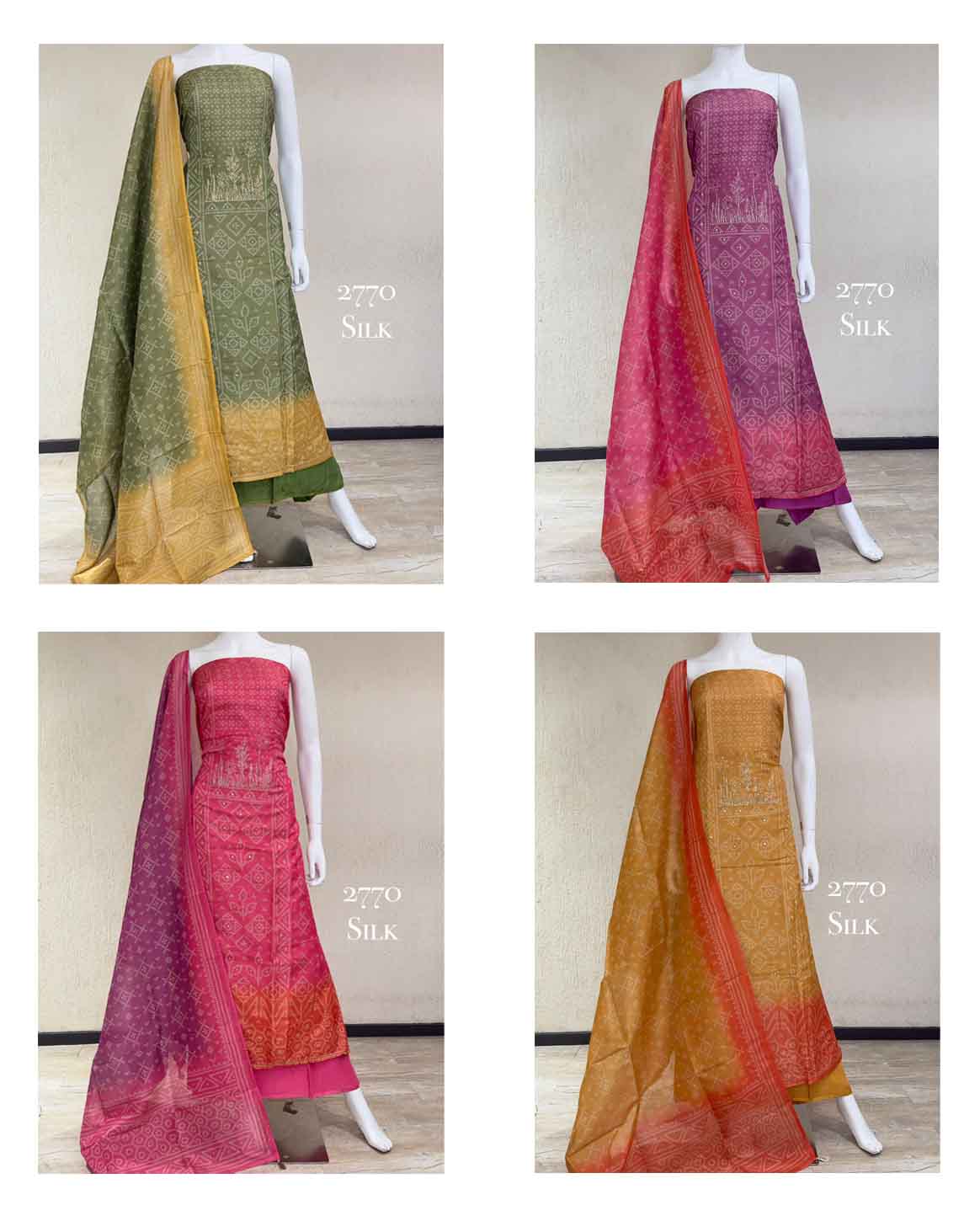 DIVINE MESSENGER | Divine Fab Latest Ladies Suits | Top pure glass silk work Dupatta silk