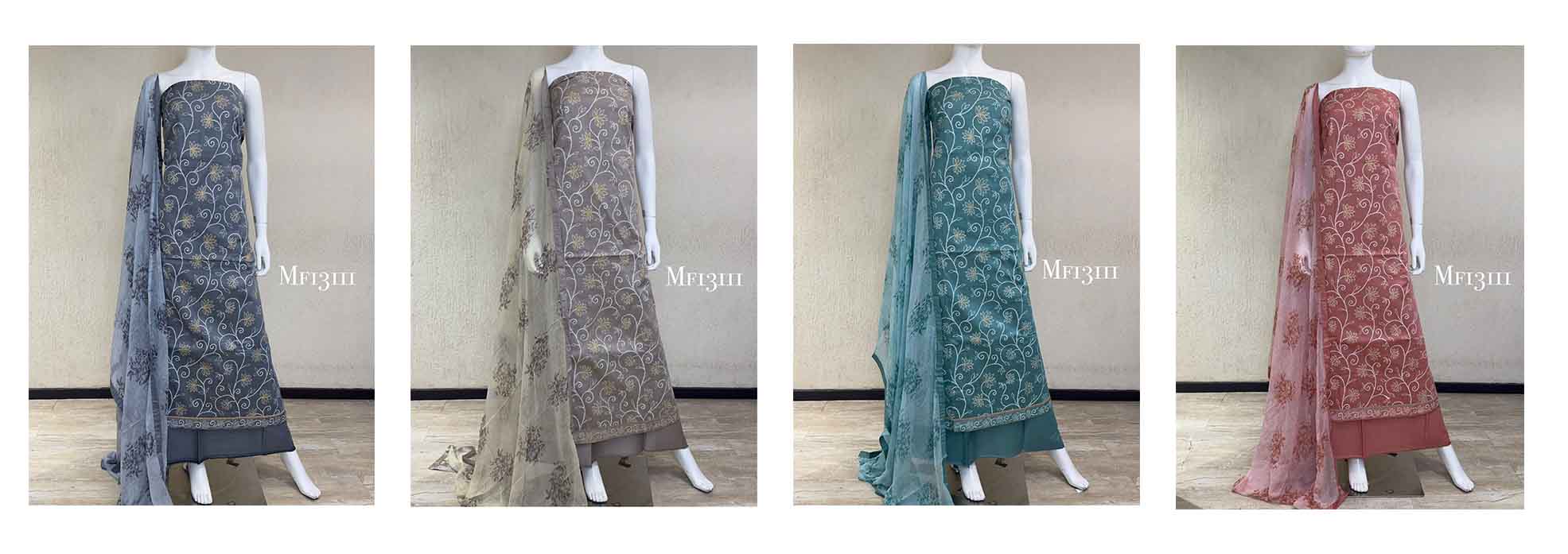 DIVINE MESSENGER | Divine Fab Latest Ladies Suits | Top pure cotton satin khadi print Dupatta pure chiffon