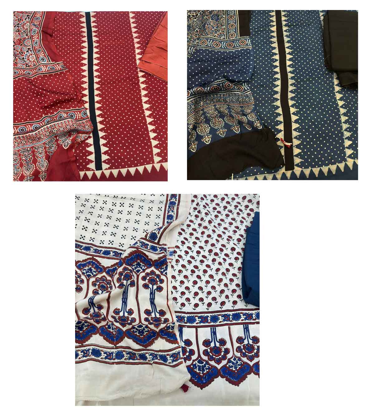 DIVINE MESSENGER | Divine Fab Latest Ladies Suits | Top pure bemberg modal ajrakh print Dupatta pure bemberg modal