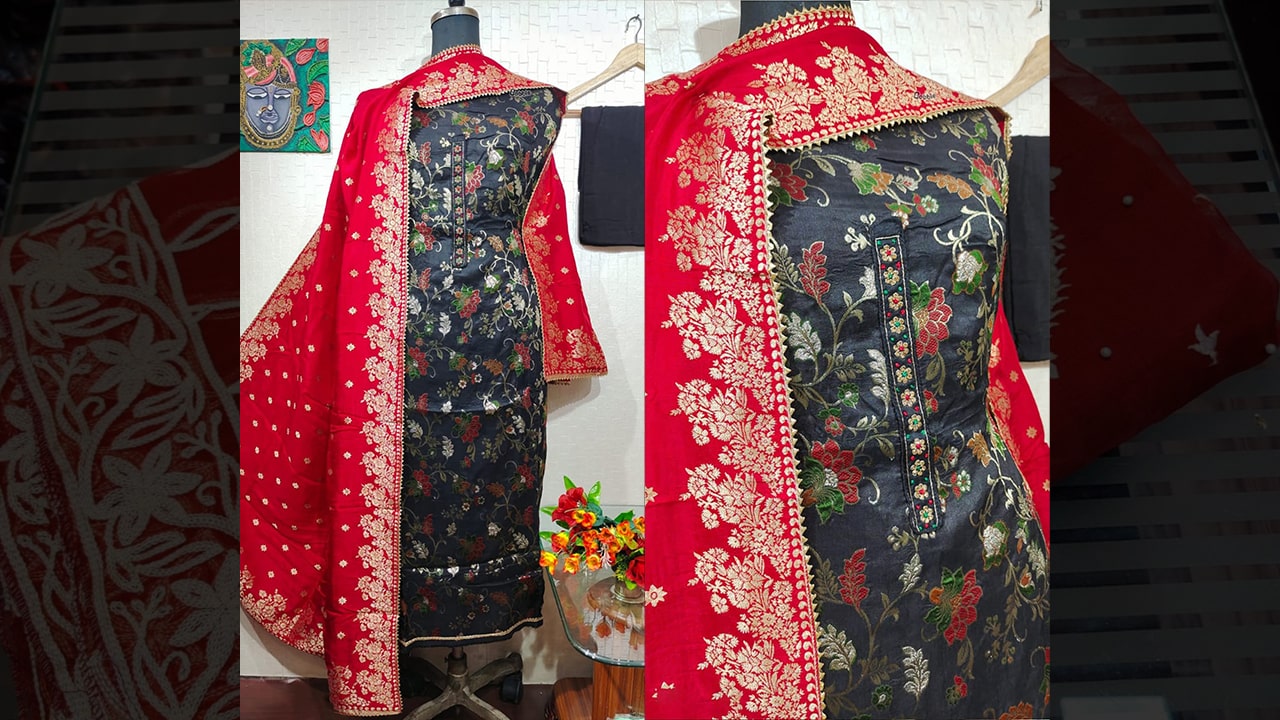 DIVINE FAB LATEST LADIES SUITS | LIBAAS COLLECTION | PURE PURE DOLA SILK SHIRT