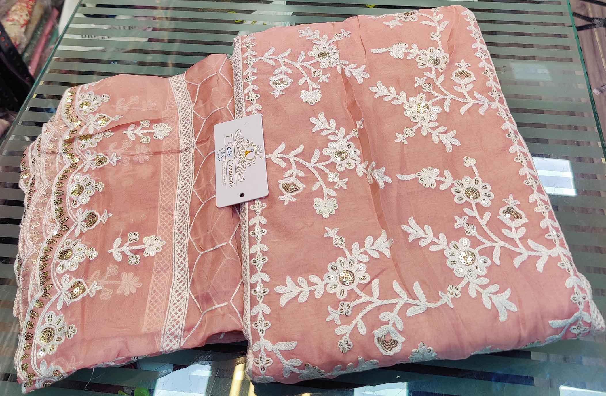 DIVINE MESSENGER | 02 Divine Fab Latest Ladies Suits | silk with heavy embroidery & sequins