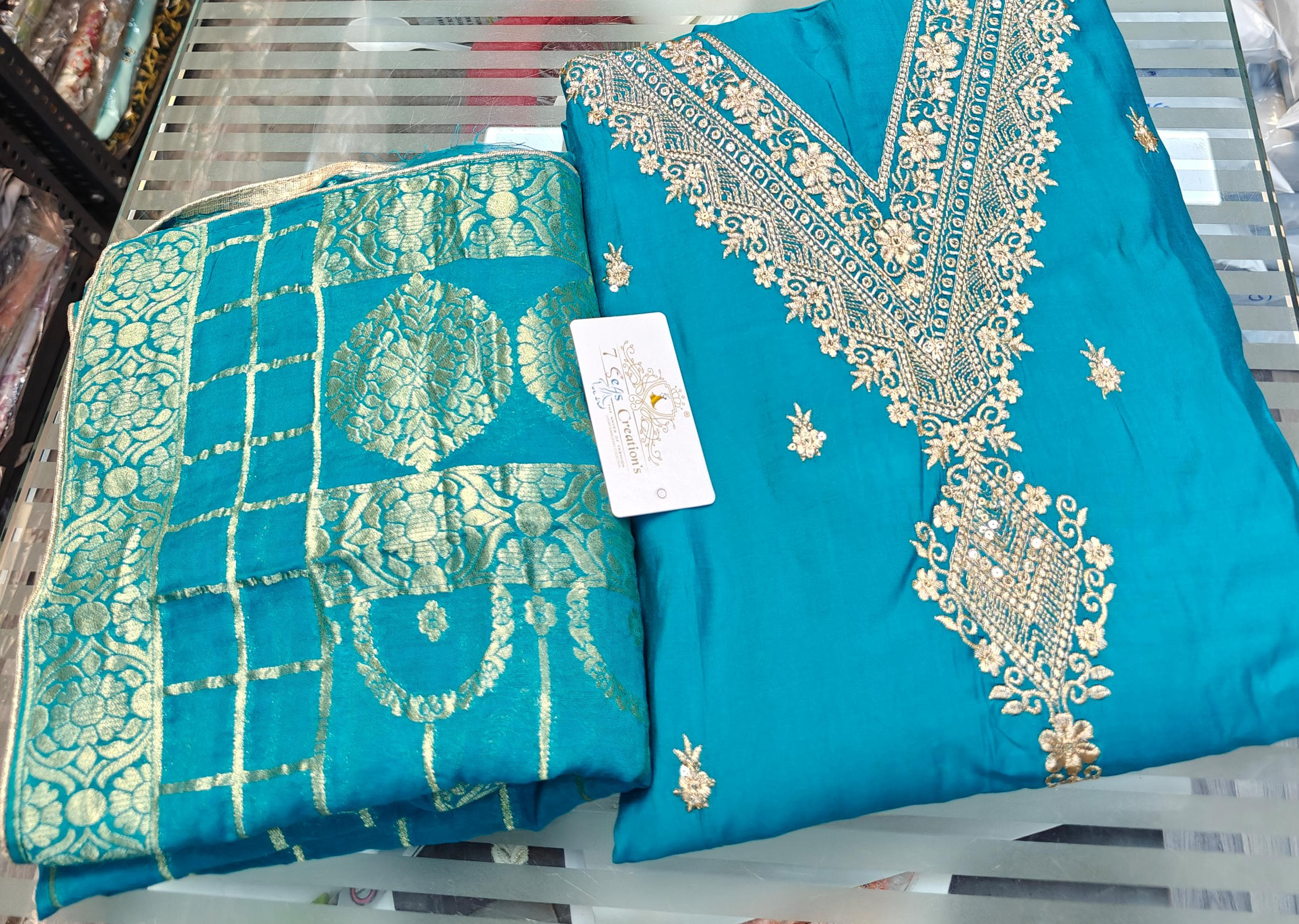 DIVINE MESSENGER | 03 Divine Fab Latest Ladies Suits | Cotton with very fine embroidery beautiful weaving