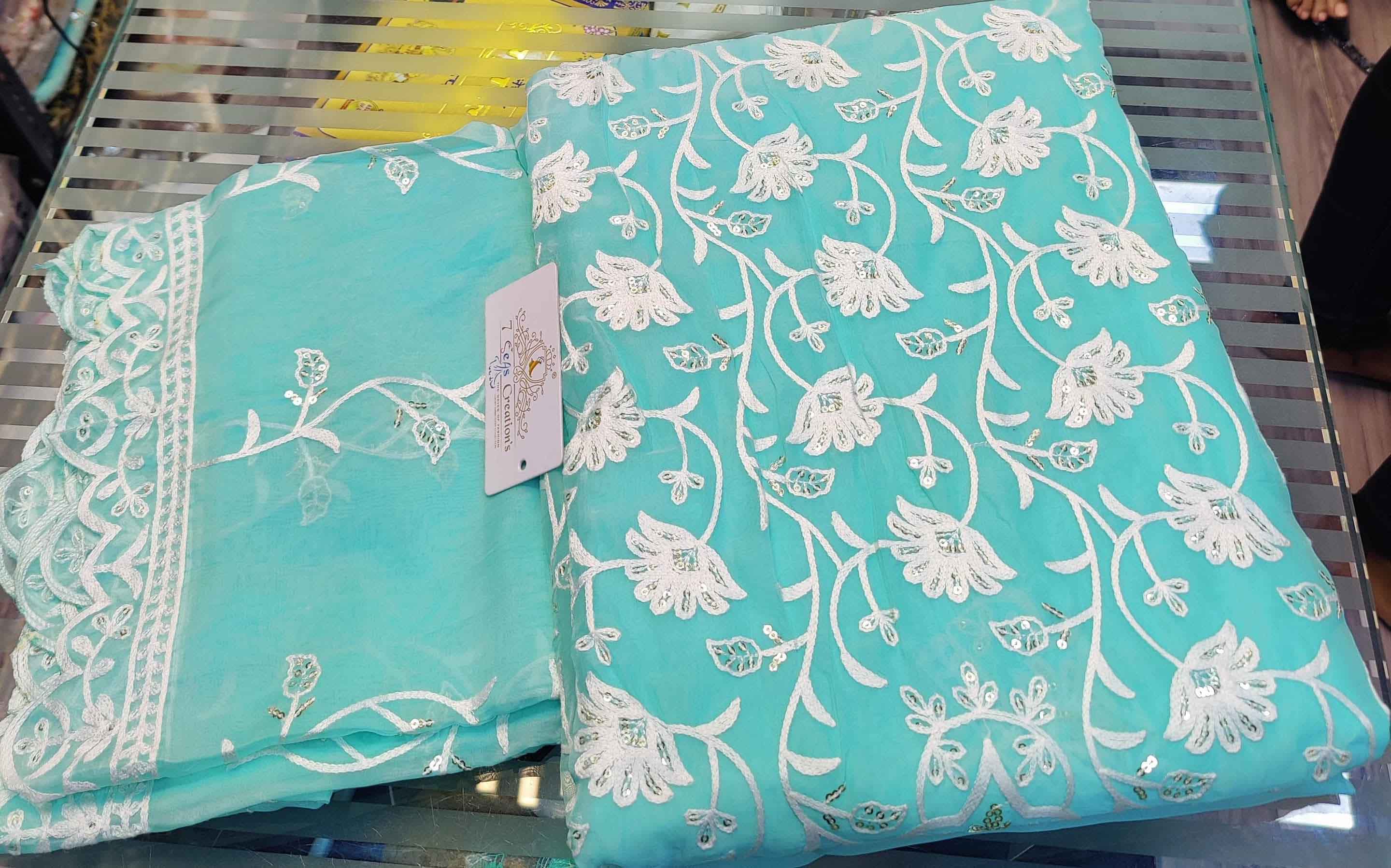 DIVINE MESSENGER | 04 
Divine Fab Latest Ladies Suits | Santoon  DUPATTA - Soft organza with heavy embroidery