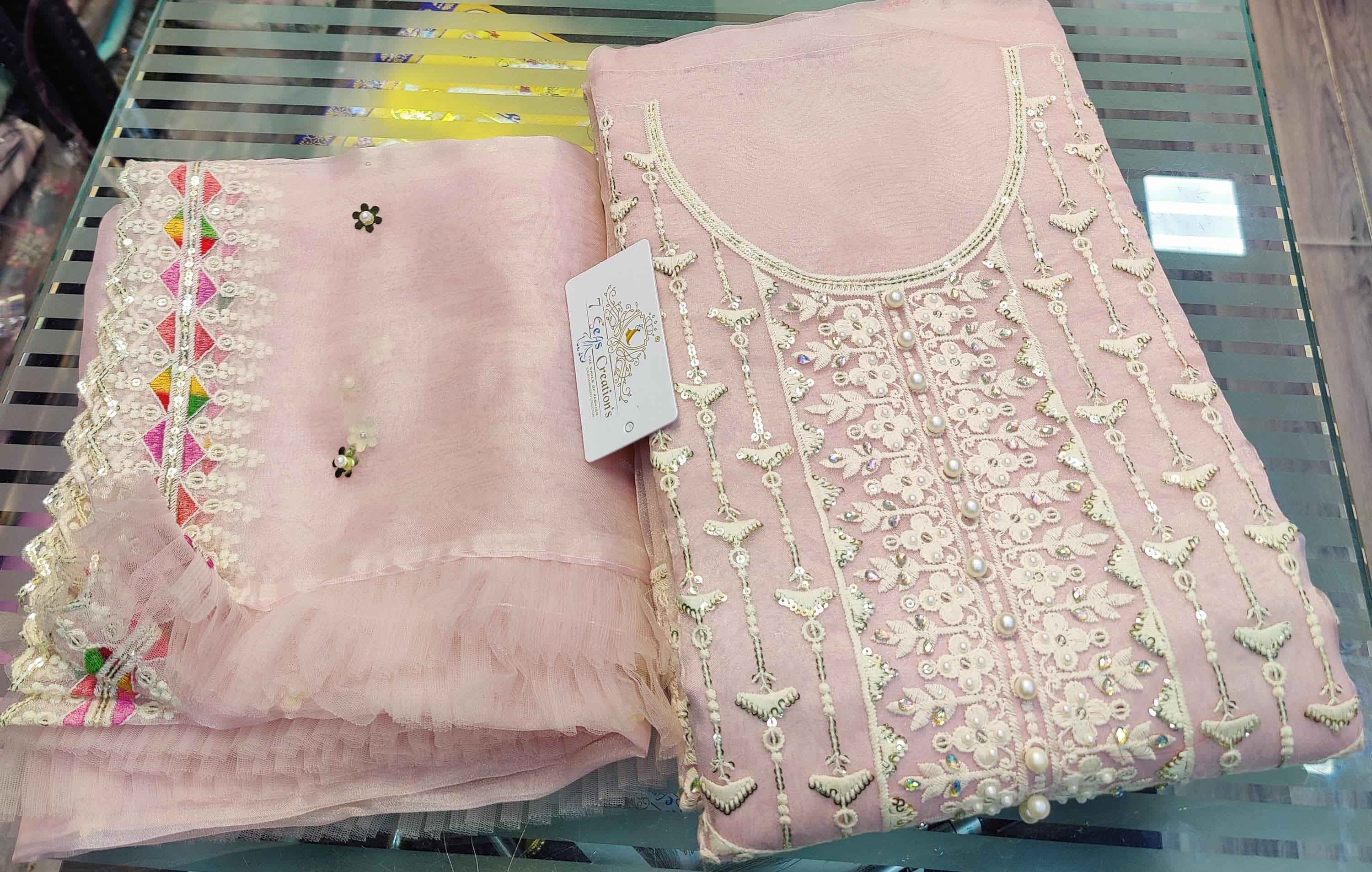 DIVINE MESSENGER | Divine Fab Latest Ladies Suits | gorgeous Multi-colored embroidery, sequins, Mottis and diamond