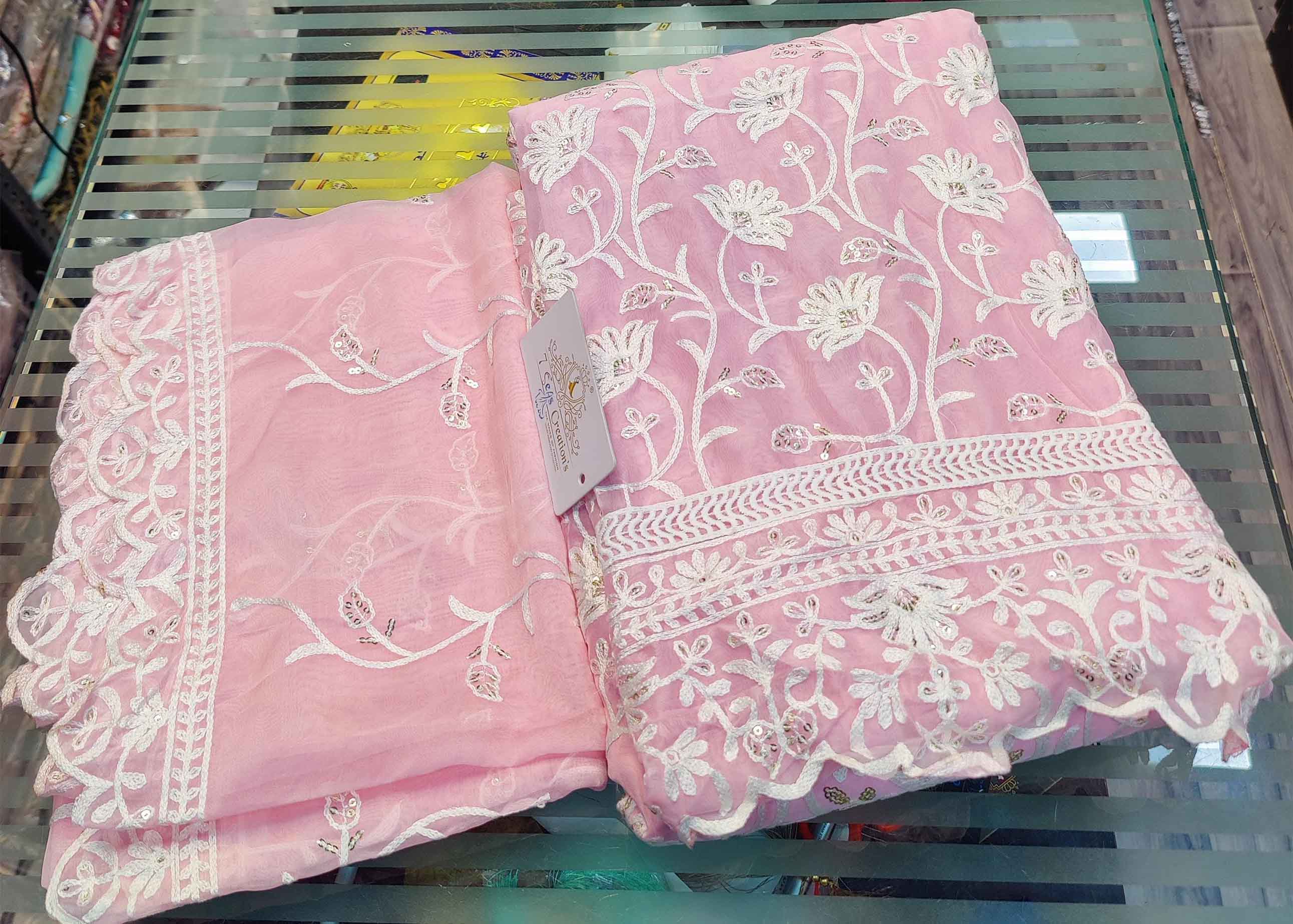 DIVINE MESSENGER | 03 Divine Fab Latest Ladies Suits | Soft organza with   heavy embroidery & beautiful