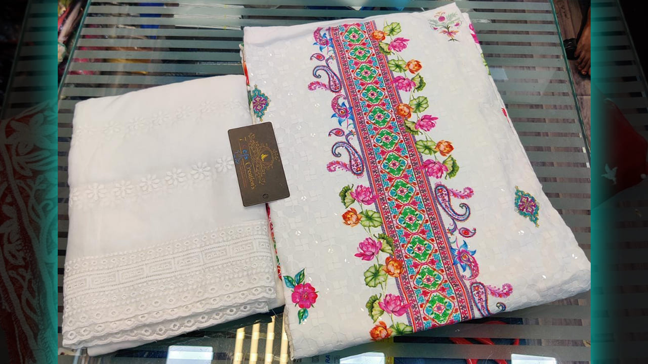 7Seas Creation's Latest Suits | Pure Soft Cotton With Beautiful & Heavy Embroidery Work All Over