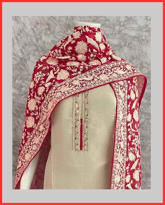DIVINE MESSENGER | Divine Fab Latest Ladies Suits | pure tissue zari embroidery Dupatta heavy embroidery