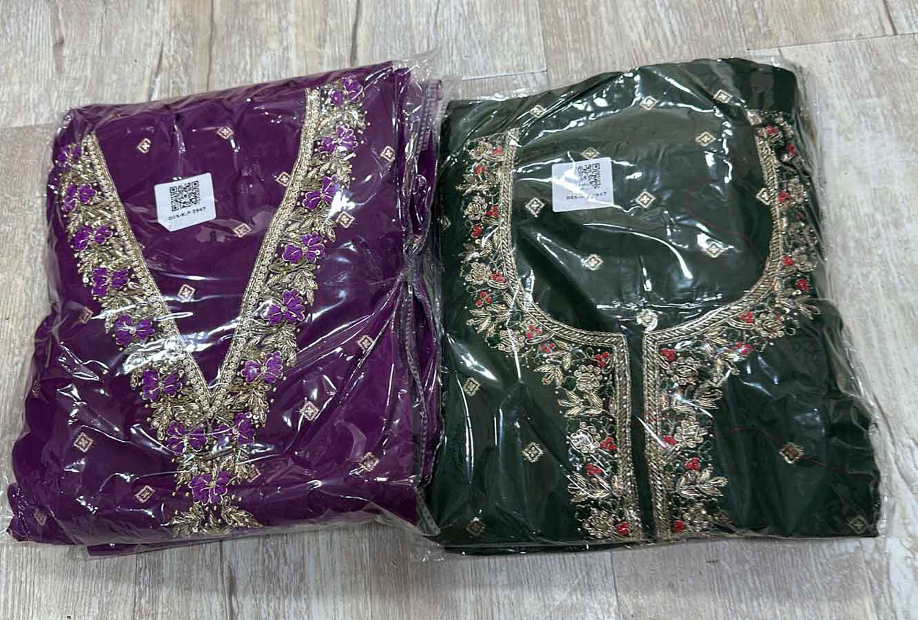 DIVINE MESSENGER | Divine Fab Latest Ladies Suits | pure organza jacquard handwork Dupatta pure organza
