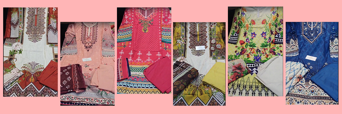DIVINE MESSENGER | Divine Fab Latest Ladies Suits |  Stitched Cotton with beautiful digital printing Crochet laces