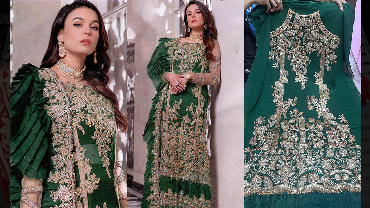 Divine Fab Latest Suits | Top - Fox Georgette | Bottom - Santoon | Dupatta - Net Dupatta Work