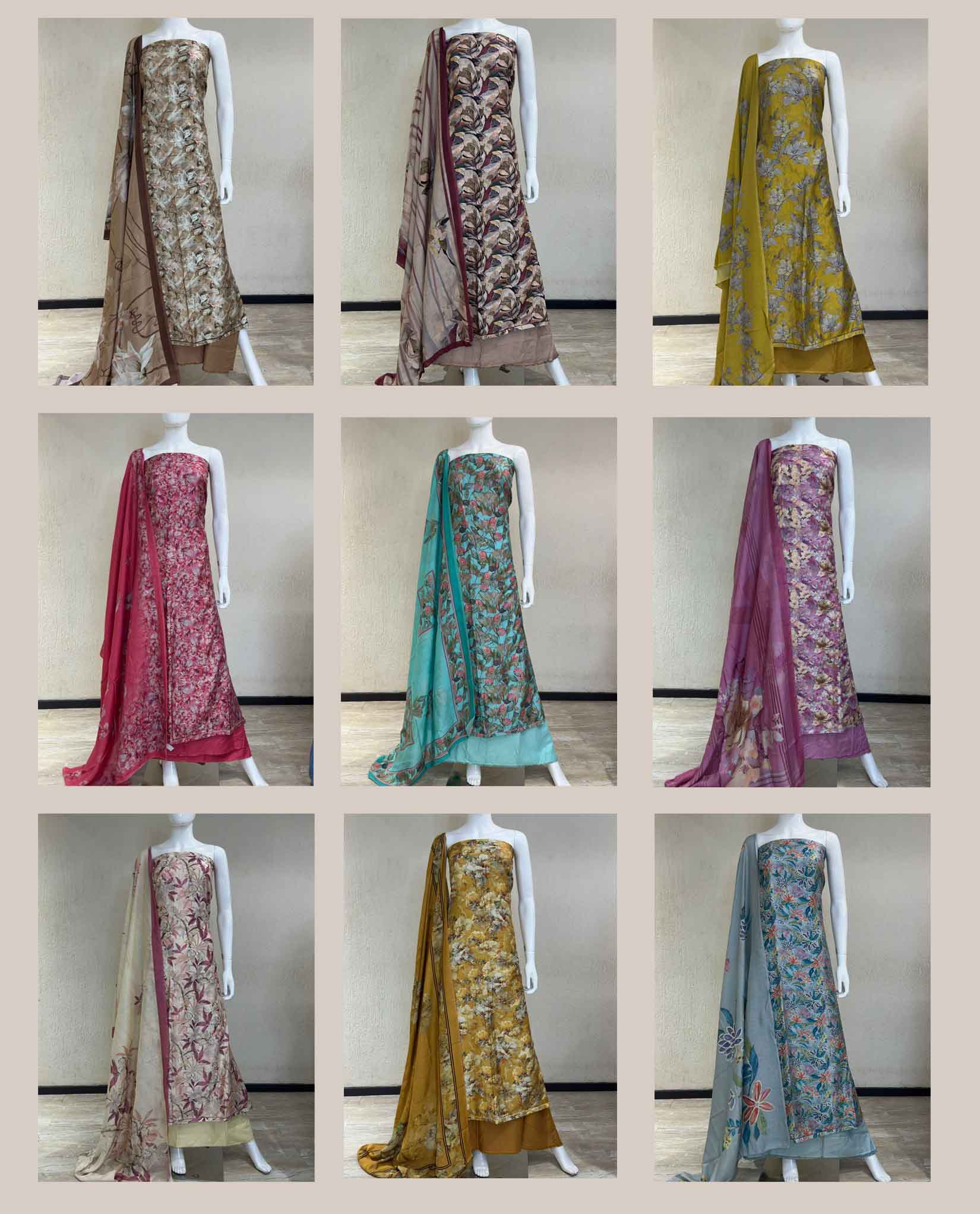 DIVINE MESSENGER | Divine Fab Latest Ladies Suits | pure muslin digital print work Dupatta pure muslin digital print