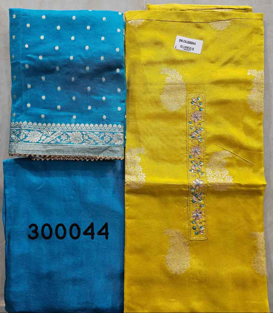 DIVINE MESSENGER | 300044-Divine Fab Latest Ladies Suits | DOLA SILK with  ORGANZA DUPATTA