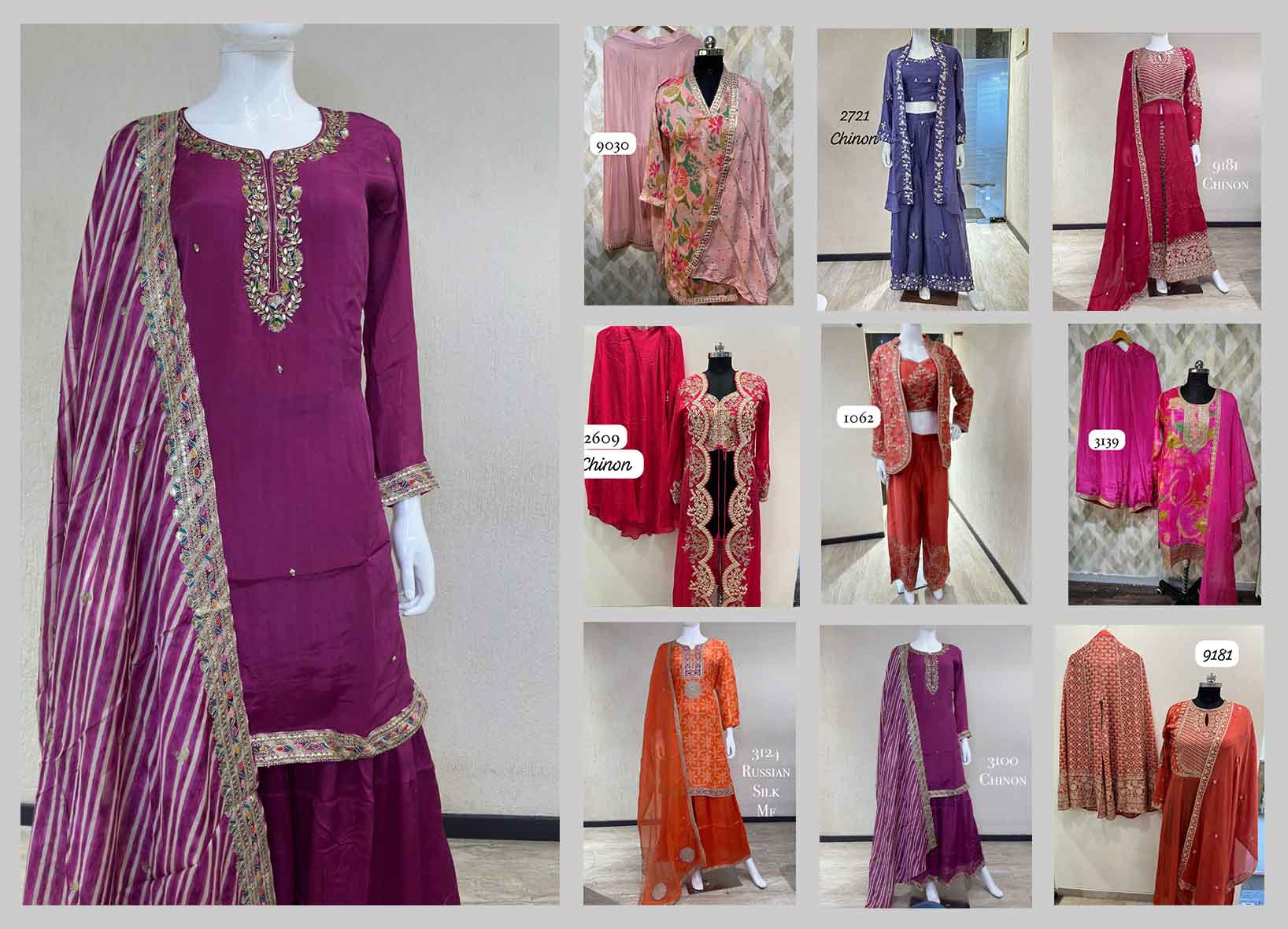DIVINE MESSENGER | Divine Fab Latest Ladies Suits | This Suit size 9181 - 4885 L xxl 3100 - 4440 m L xxl
