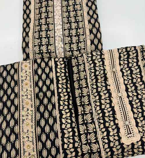 cotton embroidered Dupatta pure muslin embroidered