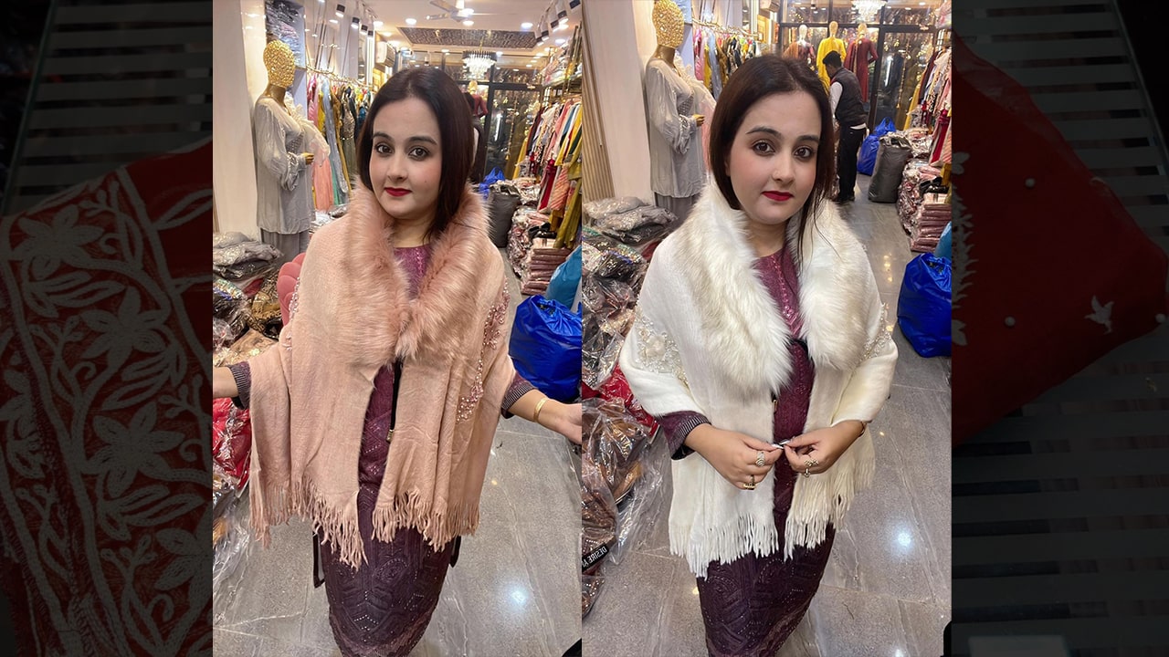 Divine Fab Latest Ladies Suits | Beautiful Party Wear Ponchu in Soft Woollen Fabric