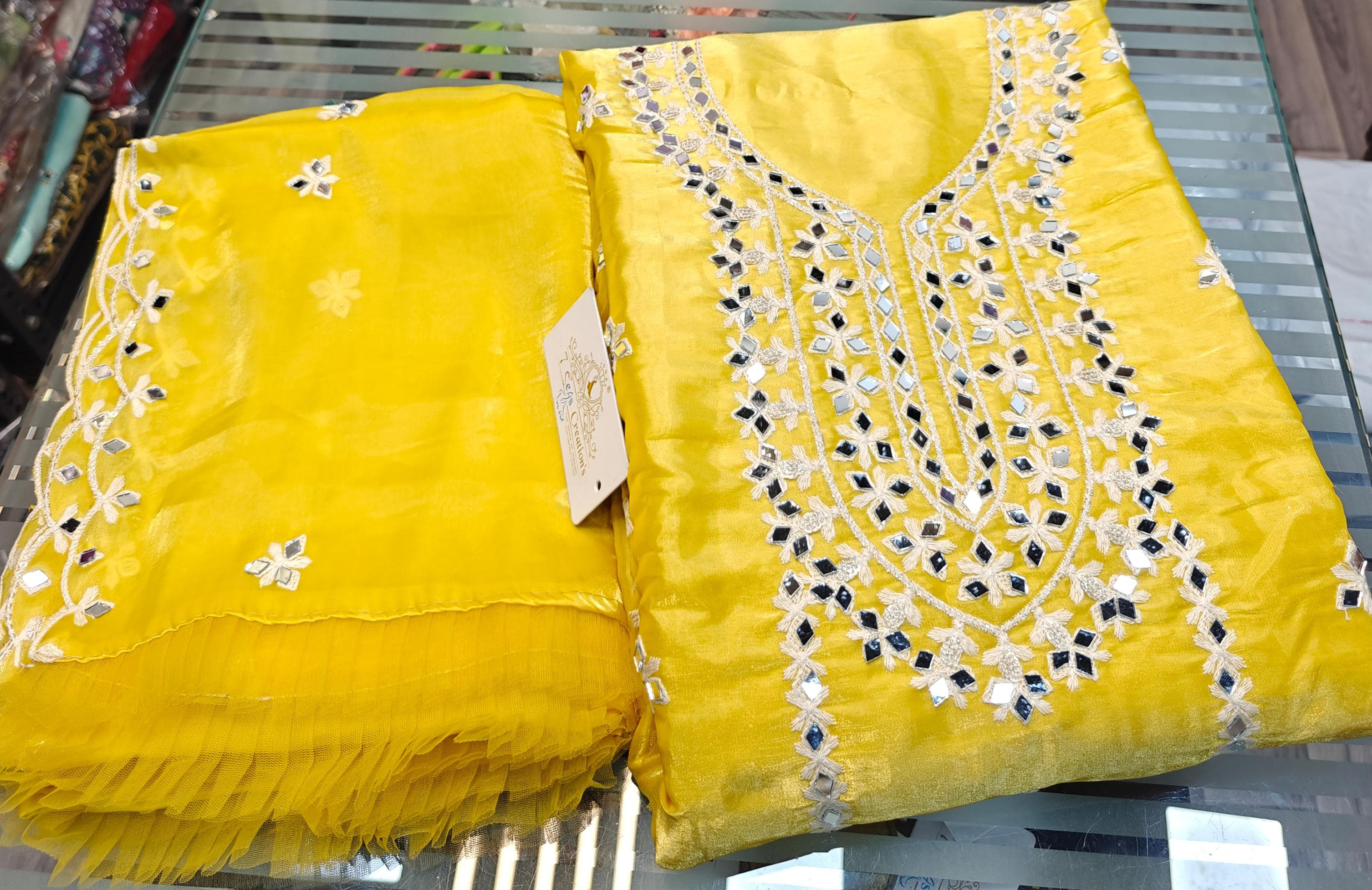 DIVINE MESENGER | Divine Fab Latest Ladies Suits |  Jimmy-Choo (Silk Heavy quality) with beautiful embroidery